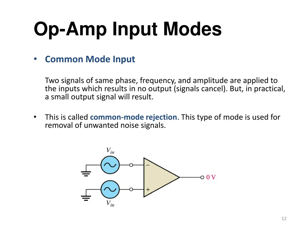 op amp input modes 2