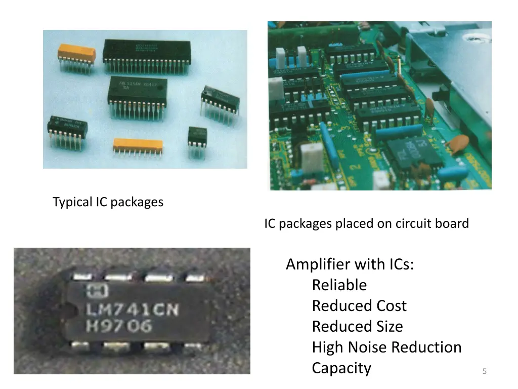 typical ic packages