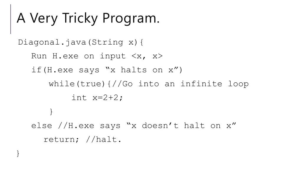 a very tricky program