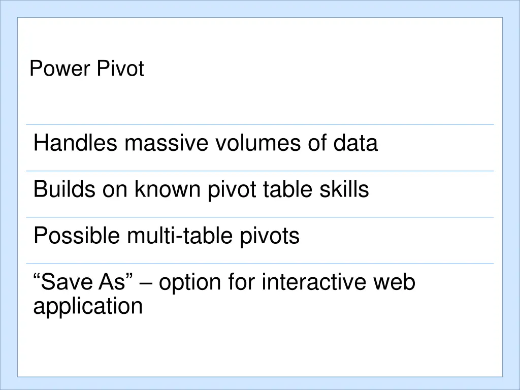 power pivot 2