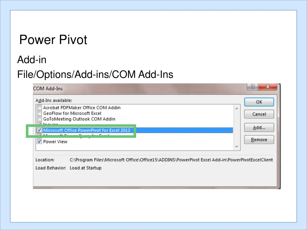 power pivot 3