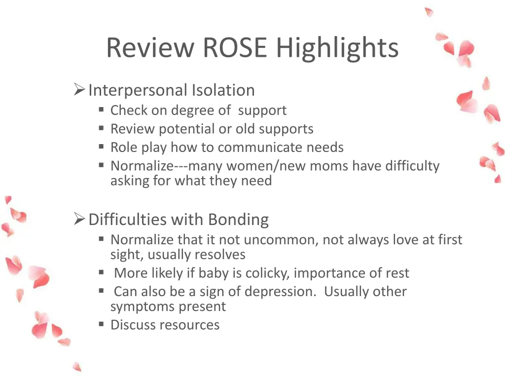 review rose highlights 1