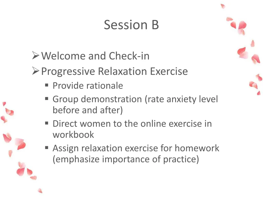 session b