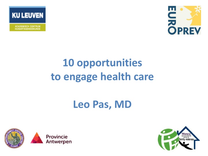 10 opportunities to engage health care