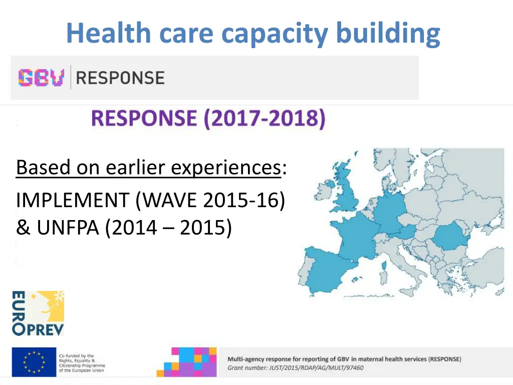 health care capacity building