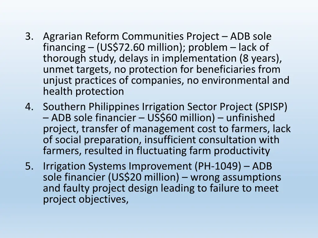 3 agrarian reform communities project adb sole