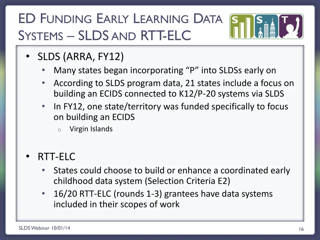 ed f unding e arly l earning d ata s ystems slds