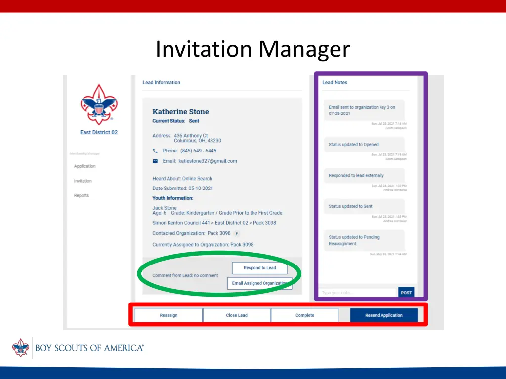 invitation manager 4