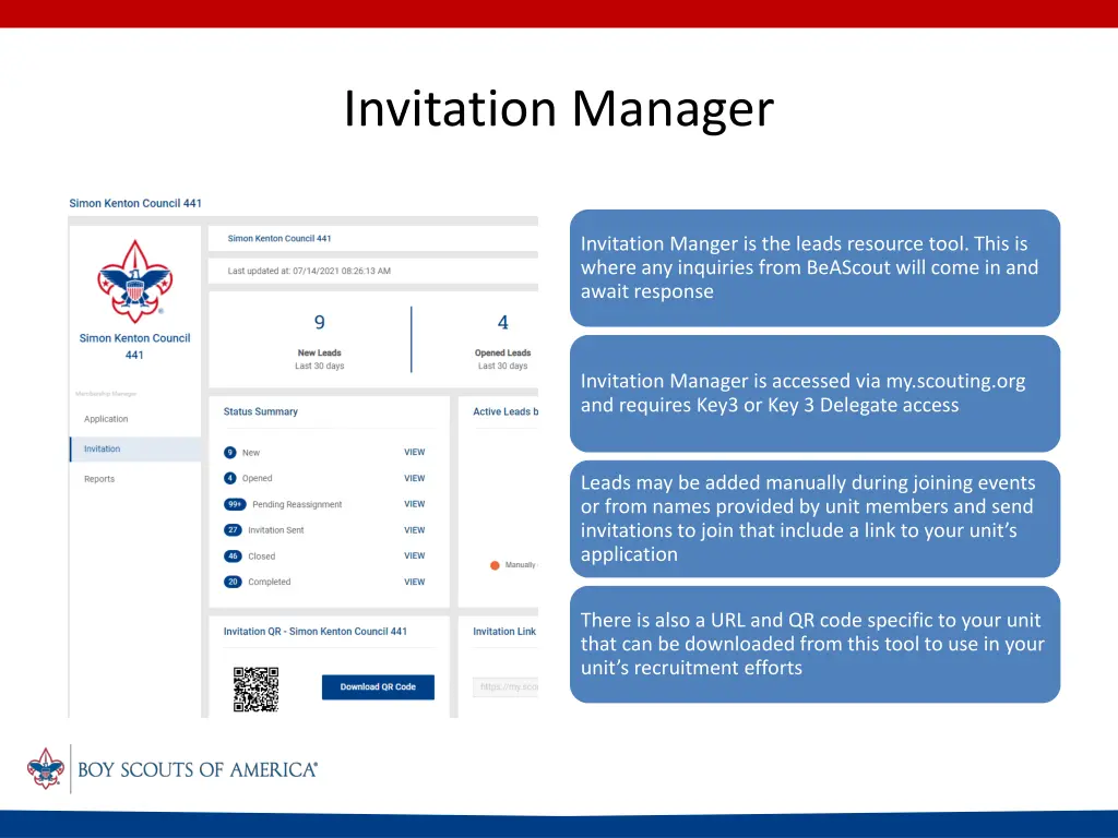 invitation manager