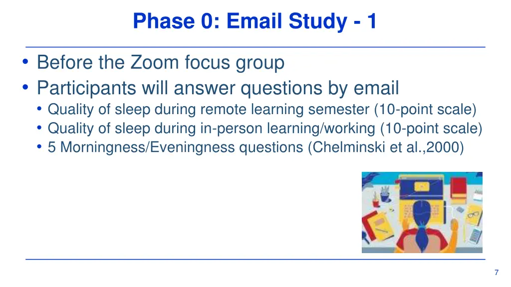 phase 0 email study 1