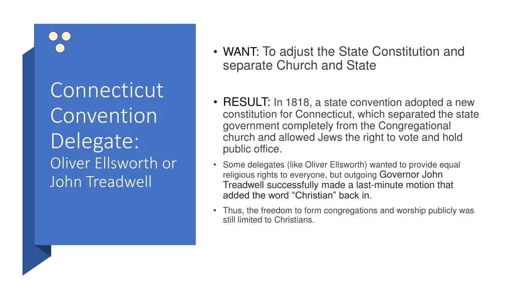 want to adjust the state constitution