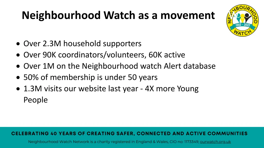 neighbourhood watch as a movement w