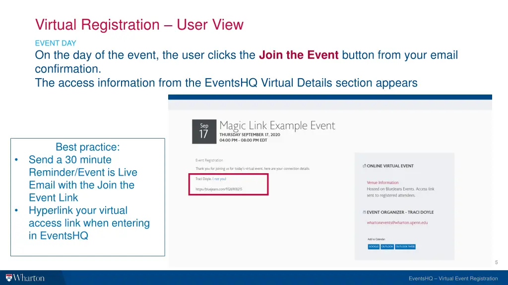 virtual registration user view 2