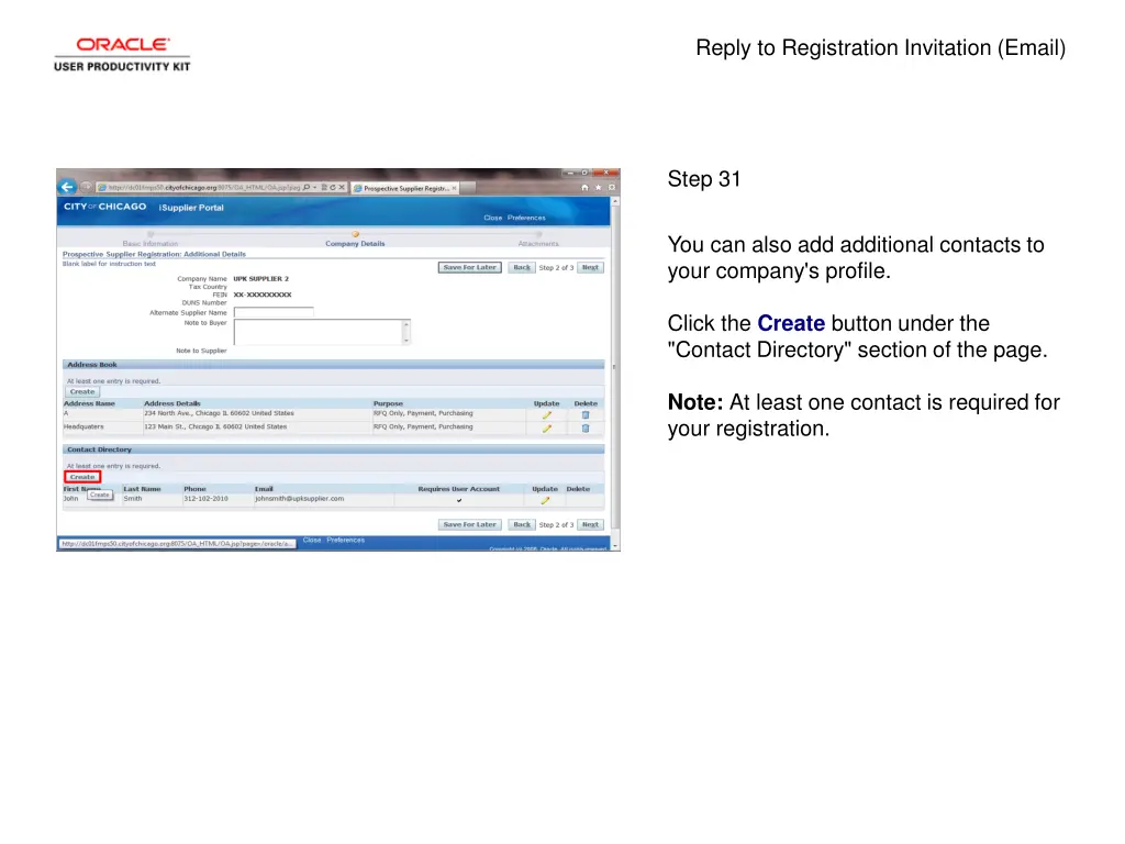 reply to registration invitation email 32