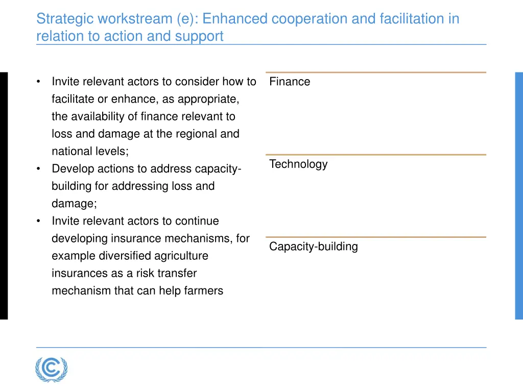 strategic workstream e enhanced cooperation