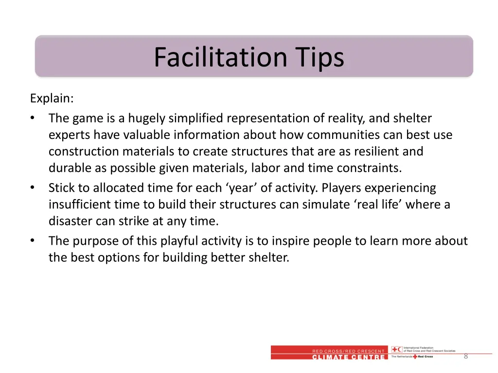 facilitation tips