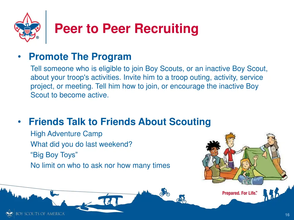 peer to peer recruiting