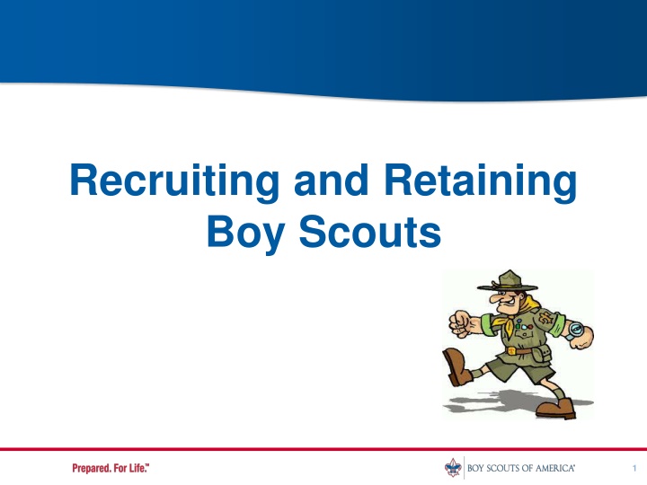 recruiting and retaining boy scouts