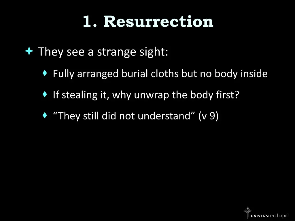 1 resurrection 1