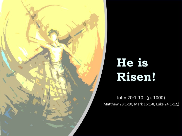 he is risen