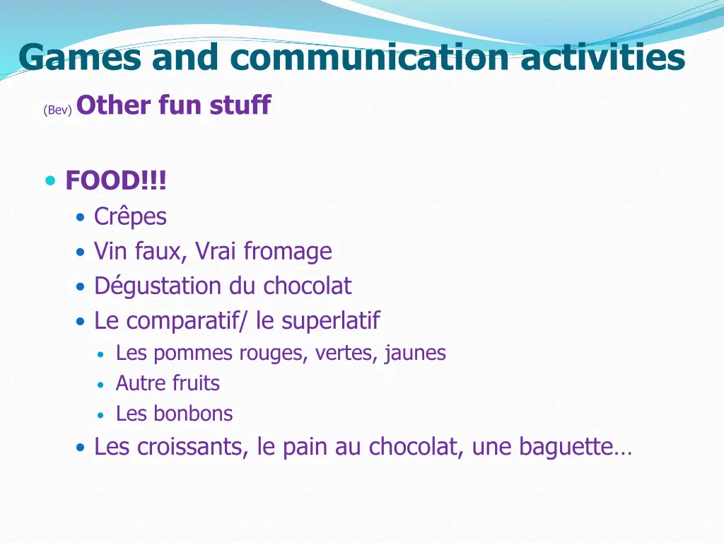 games and communication activities 9