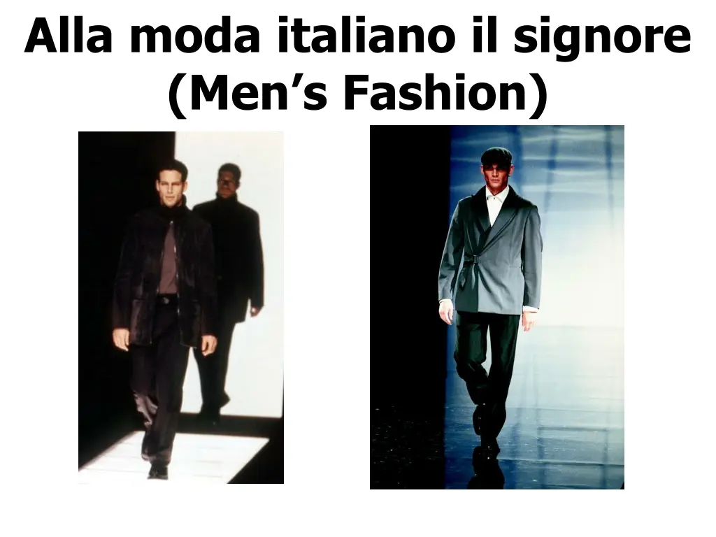 alla moda italiano il signore men s fashion