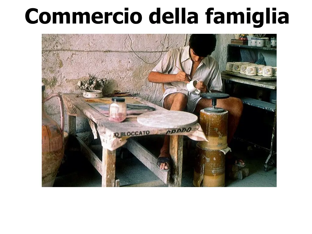 commercio della famiglia