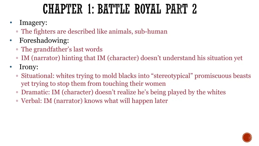 chapter 1 battle royal part 2 imagery