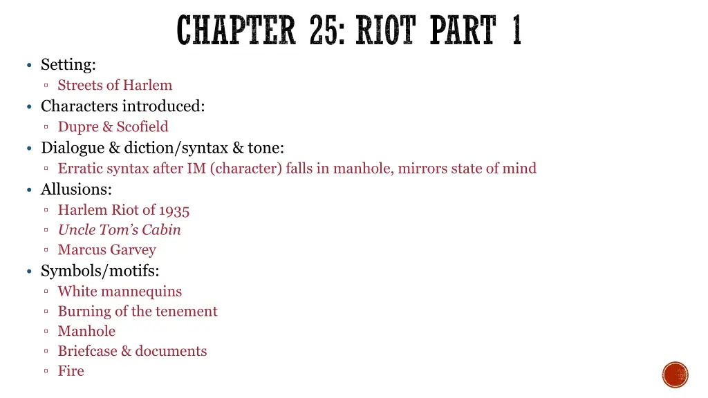 chapter 25 riot part 1