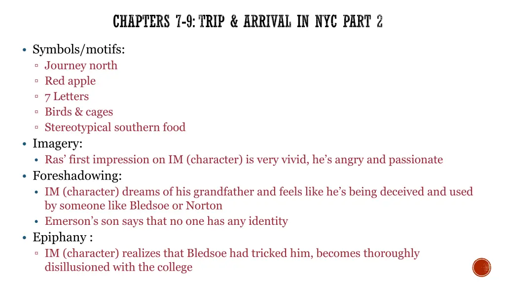 chapters 7 9 trip arrival in nyc part 2