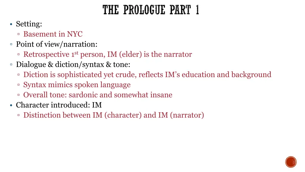 the prologue part 1