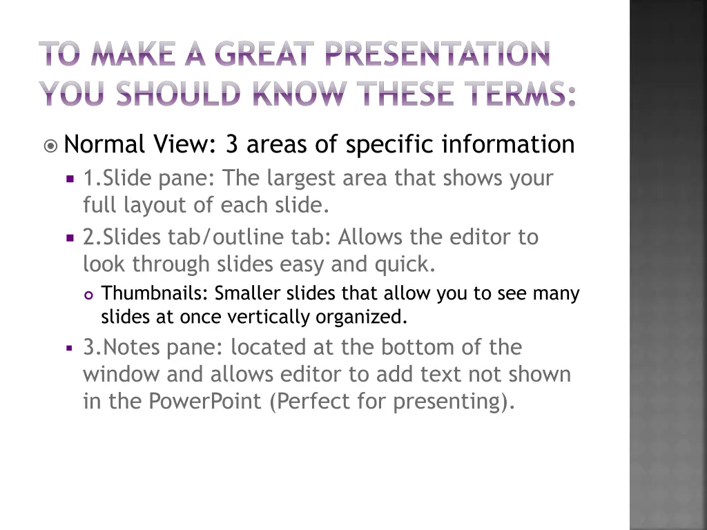 to make a great presentation you should know