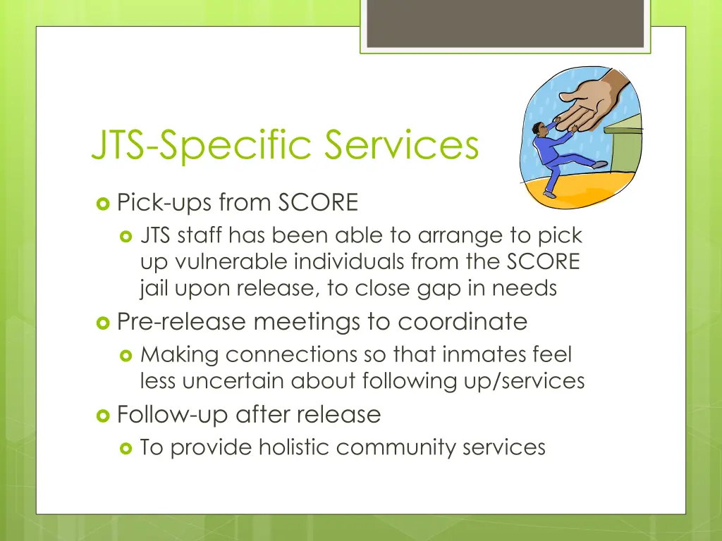 jts specific services