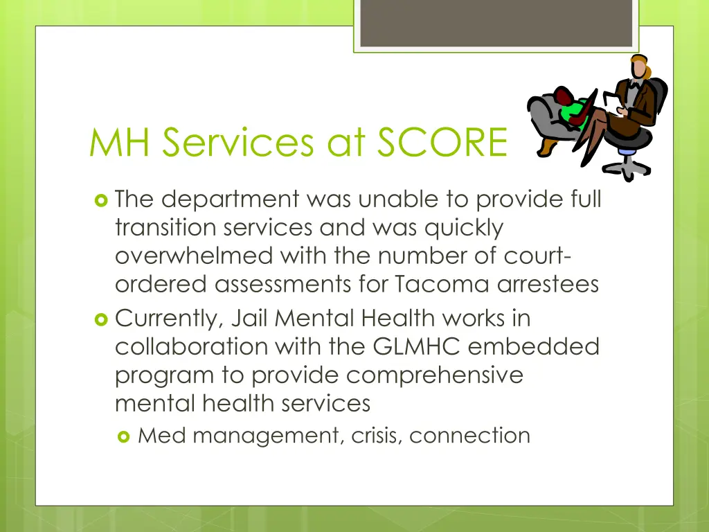 mh services at score 1