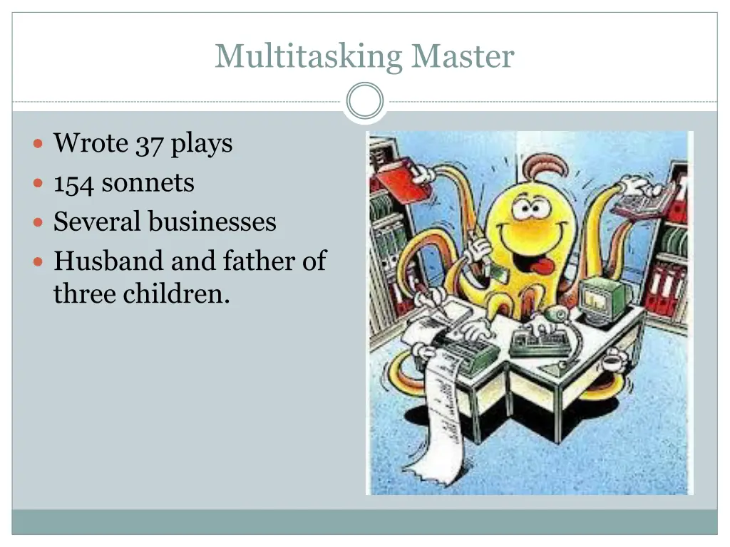 multitasking master