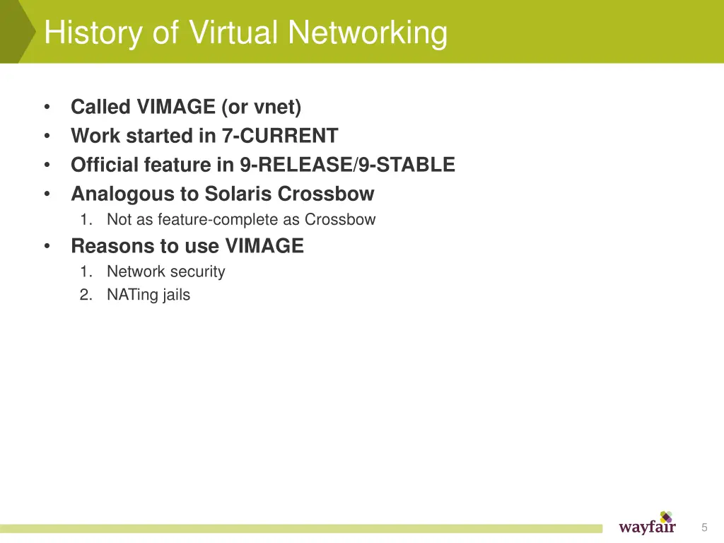 history of virtual networking