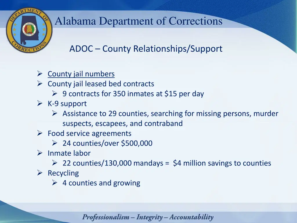 alabama department of corrections 4