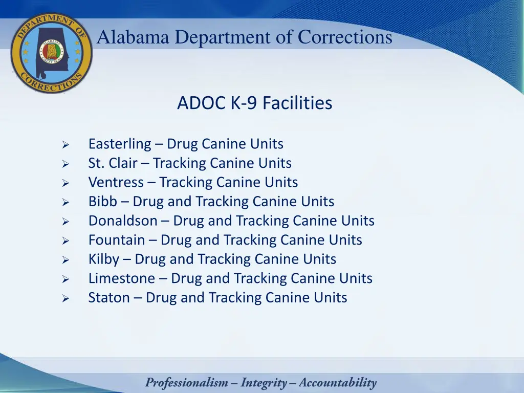 alabama department of corrections 7