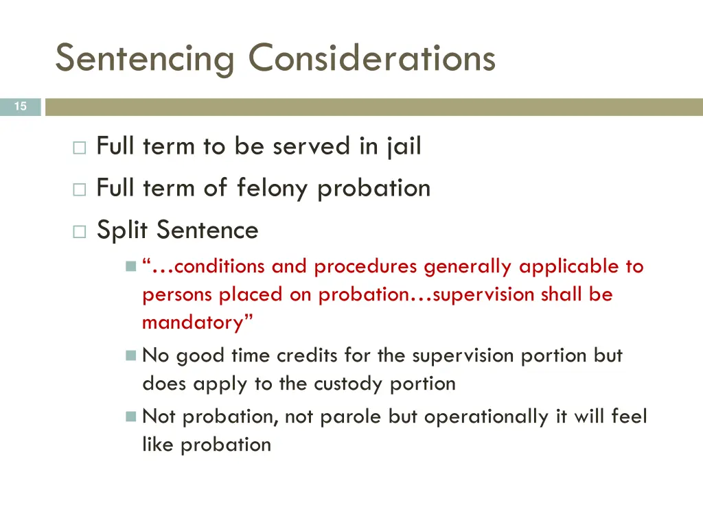 sentencing considerations