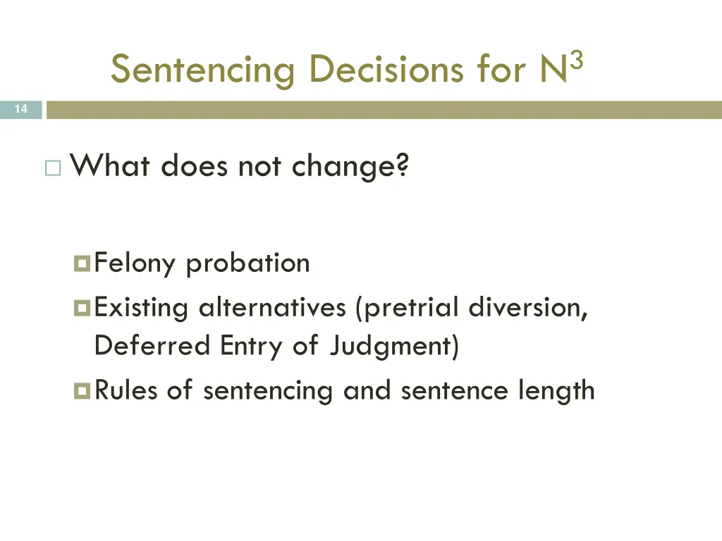 sentencing decisions for n 3 1