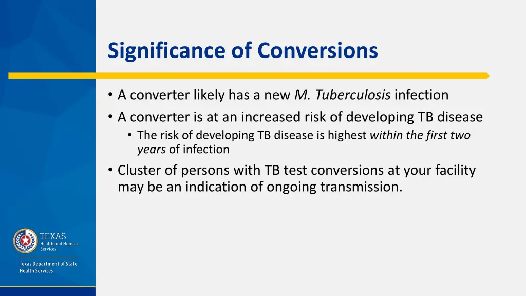 significance of conversions