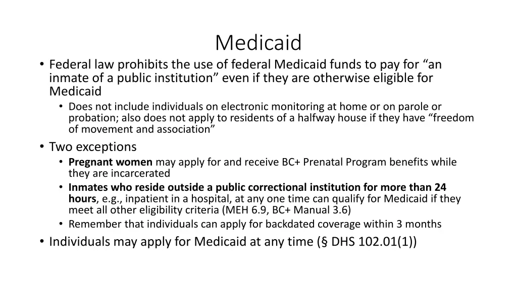 medicaid