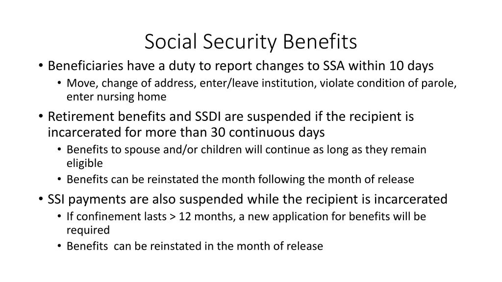 social security benefits beneficiaries have