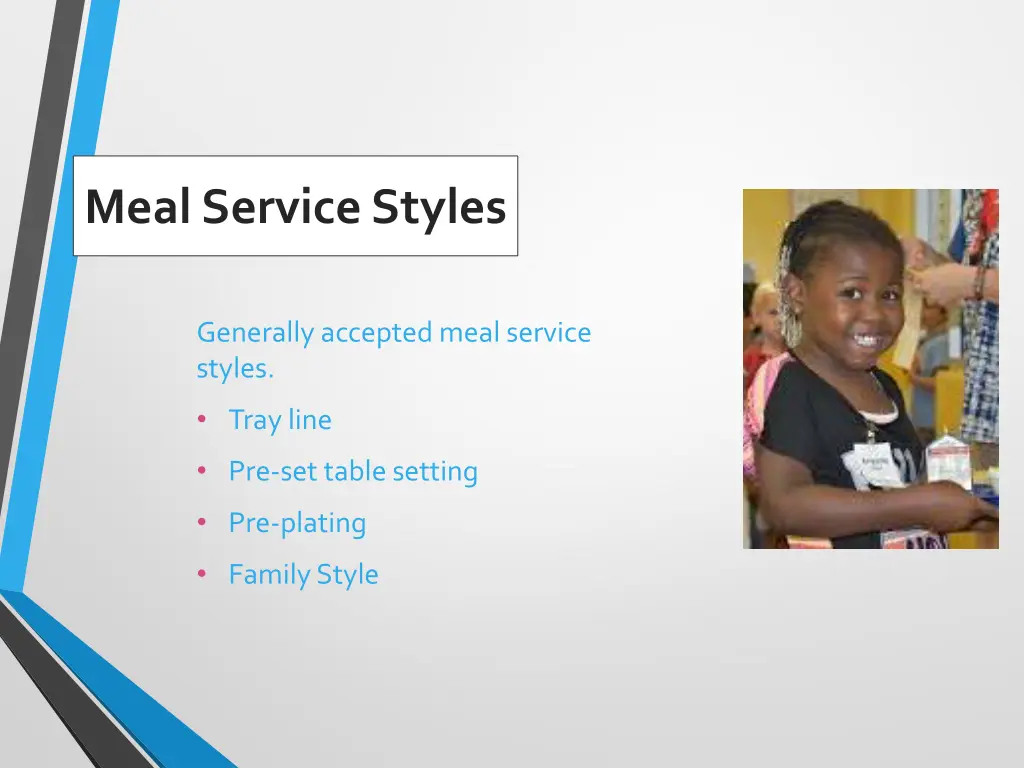 meal service styles