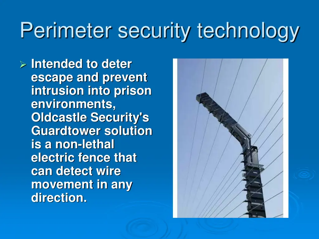 perimeter security technology