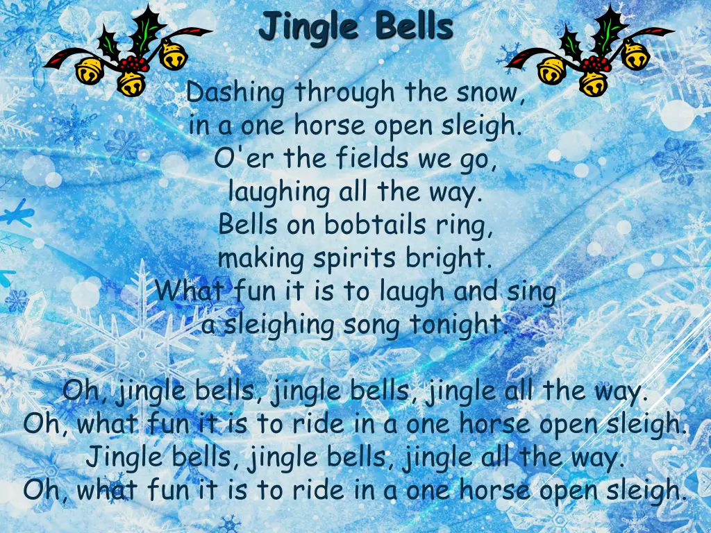 jingle bells