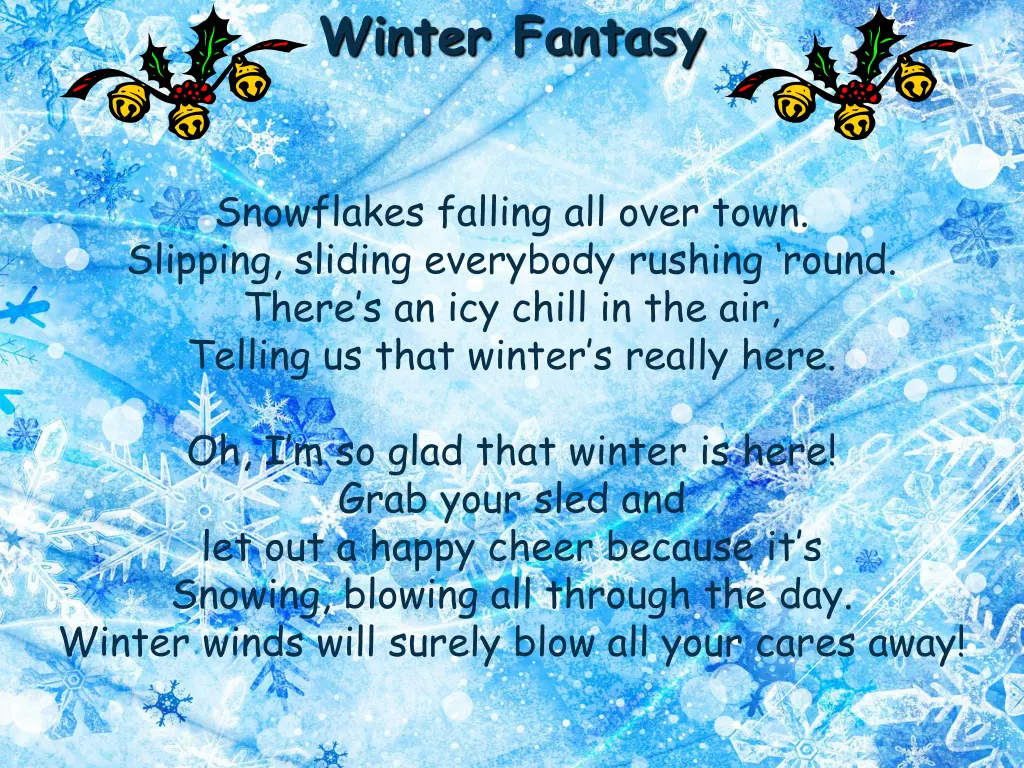 winter fantasy 1