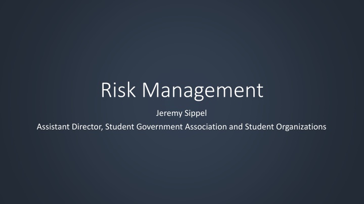 risk management