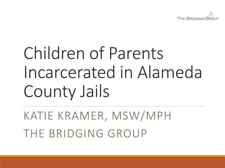 children of parents incarcerated in alameda