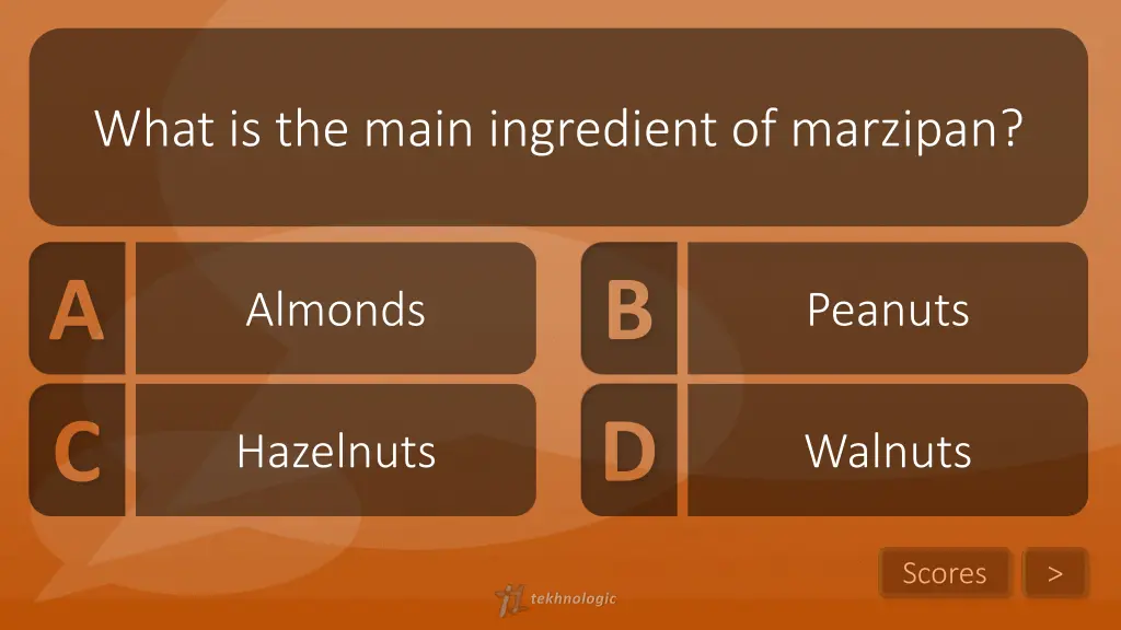 what is the main ingredient of marzipan